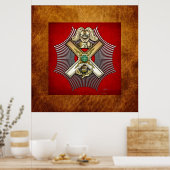 29度：聖アンドリュー騎士 ポスター (キッチン)