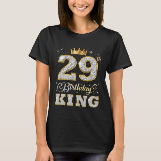 29歳の誕生日を迎える王様のためのバースデーパーティーグッズ Tシャツ