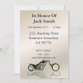 29歳の誕生日パーティー招待状 招待状 (裏面)