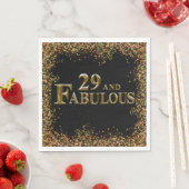 29歳の誕生日 スタンダードランチョンナプキン (インサイチュ)