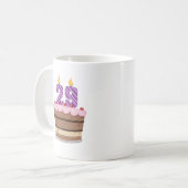 29歳オンお誕生日ケーキ コーヒーマグカップ (正面左)