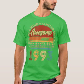29歳ギフト9月29誕生日素晴らし29日 Tシャツ