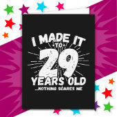 29歳皮肉ミームおもしろい29誕生日 カード