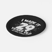 29歳皮肉ミームおもしろい29誕生日 ペーパープレート (アングル)