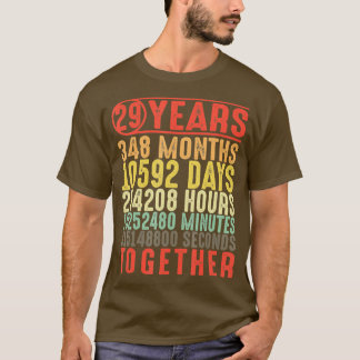 29歳29結婚周年の贈り物 Tシャツ
