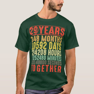 29歳29結婚周年の贈り物 Tシャツ
