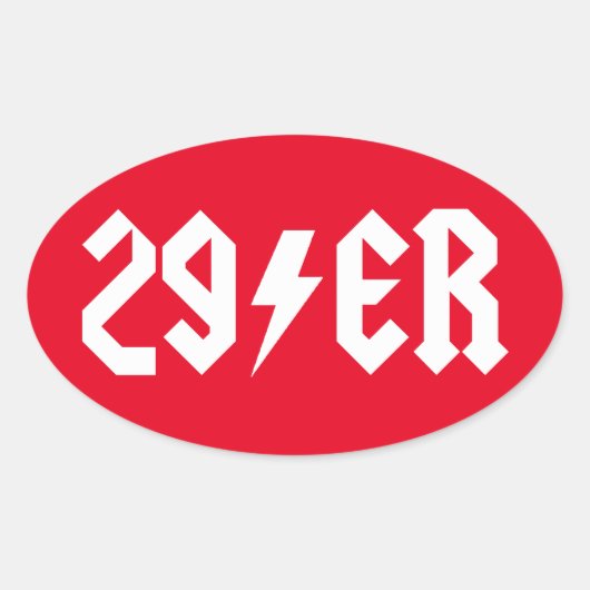 29歳 楕円形シール (正面)