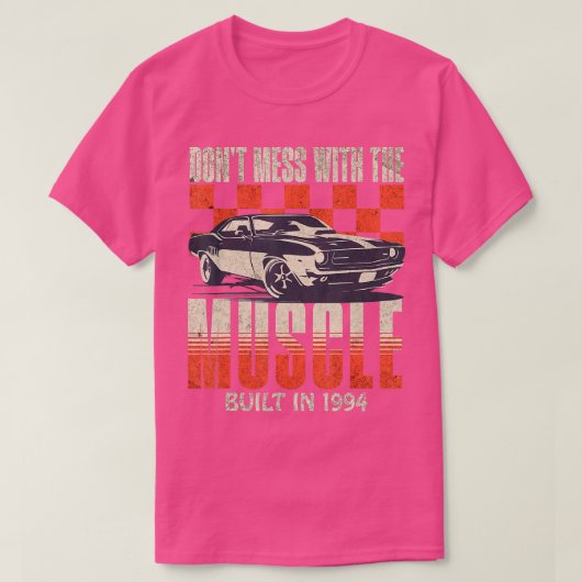 29誕生日ギフト生まれ1994ヴィンテージマッスルカー Tシャツ (デザイン正面)