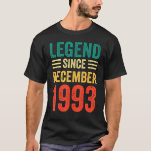 29誕生日伝説1993年12月29年 Tシャツ