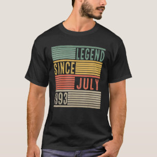 29誕生日伝説1993年7月29歳 Tシャツ