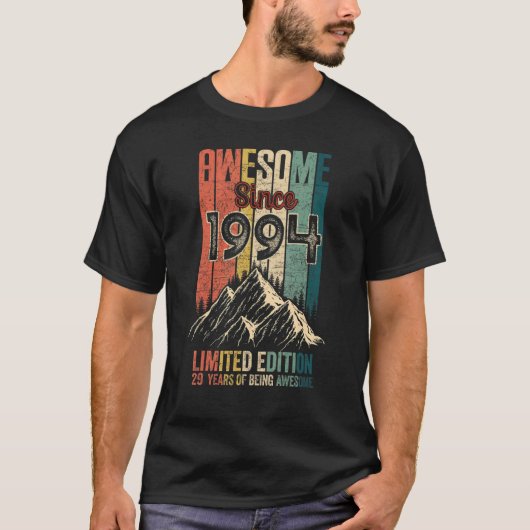 29誕生日素晴らし1994ヴィンテージ Tシャツ (正面)