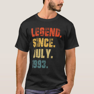 29誕生日29歳の伝説1993年7月以来 Tシャツ