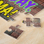 29誕生日~おもしろい、アーバングラフィティインスパイアルック ジグソーパズル (側面)