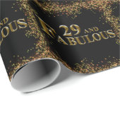 29誕生日 ラッピングペーパー (ロールコーナー)