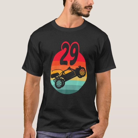 29誕生日IレーシングゲームIリモコンRC Tシャツ (正面)