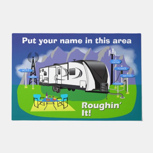 297rstsグランドデザイン反射 ドアマット (正面)