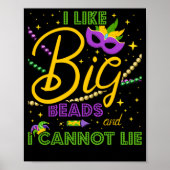 29.カーニバルマルディグラスファンのためのマルディグラス ポスター (正面)