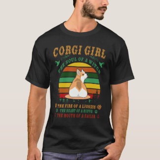 29 コーギー 魔法使いの魂 コーギー Tシャツ