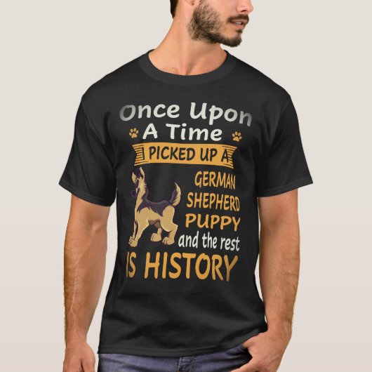 29 ジャーマンシェパードを拾ったあの日以来 Tシャツ (正面)