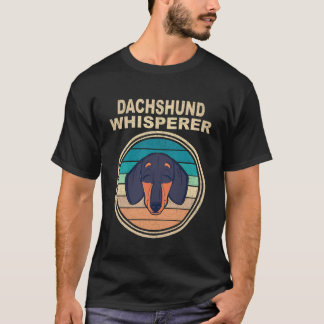 29 ダックスフントのささやき ヴィンテージ Tシャツ
