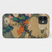 29. 菊花流水図、若冲の菊及び流れ、Jakuchū Case-Mate iPhoneケース (裏面(横))