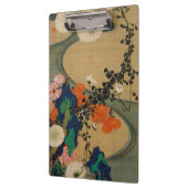 29.菊花流水図,若冲菊&ストリーム，寂聴 クリップボード (左)