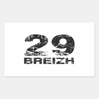 29 Breizh 長方形シール