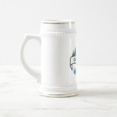 29 Gaufest Beer Stein – 白と金ゴールド ビールジョッキ (左)