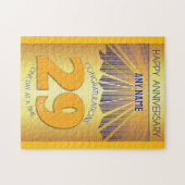 29 Year | AA 12 Step Anniversary Personalized ジグソーパズル (横)