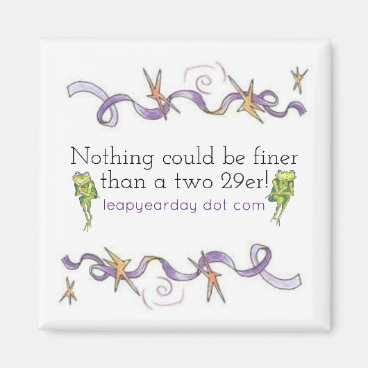 29ER素晴らしは29ERだ マグネット (正面)