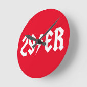 29er ラウンド壁時計 (傾斜)