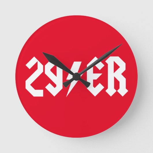 29er ラウンド壁時計 (正面)