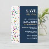 29th birthday invitations Save the date Confetti 招待状 (スタンド正面)