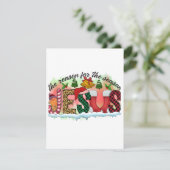 2. おうちが暖かい愛で満たされますように シーズンカード (スタンド正面)