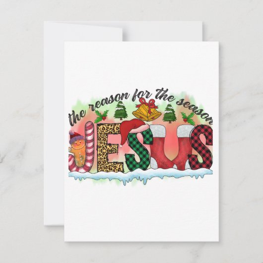 2. おうちが暖かい愛で満たされますように シーズンカード (正面)