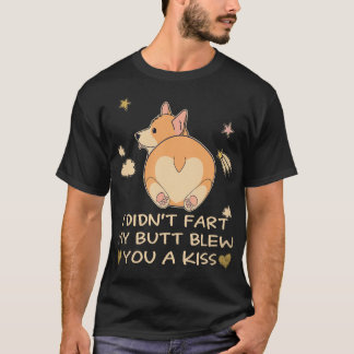 2 お尻がキスしたのよ コーギー Tシャツ