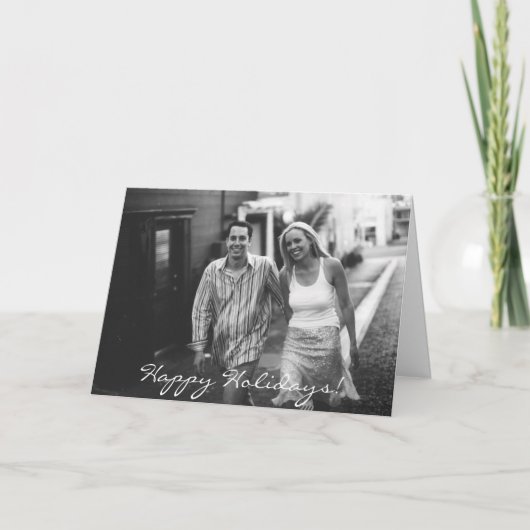 2_お散歩しよう、ハッピーホリデー！ シーズンカード (正面)