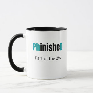 2%のPhinisheD部分 マグカップ