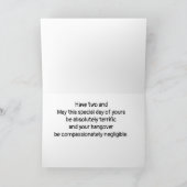 「2」は結局あなたの*誕生日* カード (内部)