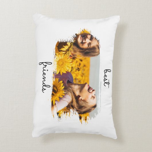 2 エレガント BFFフリ最高のーズ アクセントクッション (裏面(縦))