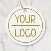 2"クラフトカスタム円丸つるラベル（文字列） フェイバータグ (正面)