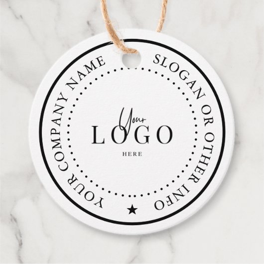 2"クラフトカスタム円（丸） フェイバータグ (正面)