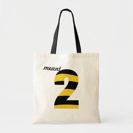 2 🐝ショッピングトートバッグ トートバッグ (正面)