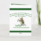 2.ジャック・ラッセルが健康福祉第1位 カード (裏面)