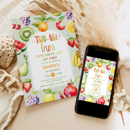 2 – ッティフルーティ小かわいこちゃんフルーツ2nd誕生日 招待状