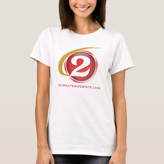 "2"ティー Tシャツ (正面)