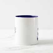 2 – トーンブルー11ozマグカップ ツートーンマグカップ (中央)