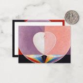 2.ハトによるHilma af Klint ノートカード (正面/裏面インサイチュ)