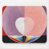 2.ハトによるHilma af Klint マウスパッド (正面)