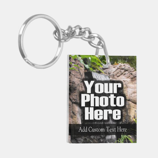 2 – フォトカスタム文字フルカラーキーチェーン キーホルダー (正面左)